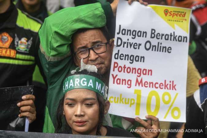 Ribuan Pengemudi Ojek Online Gelar Aksi Demonstrasi Hari Ini, Berikut Tuntutannya