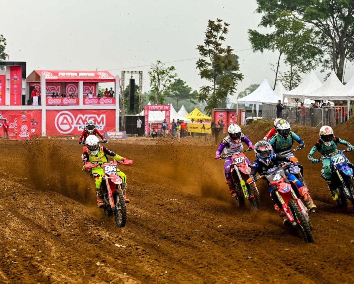 Melaju Kencang Selepas Cidera,Crosser AHM Raih 2 Podium Pada Final Kejurnas Motocross