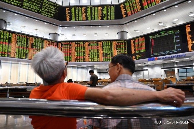 Bursa Asia bergerak mendatar di tengah naiknya tensi perang dagang
