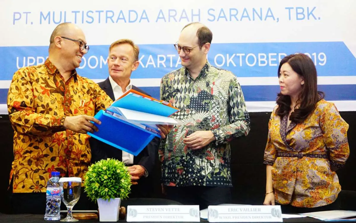 Penjualan dan laba Multistrada Arah Sarana (MASA) kompak turun di kuartal I-2020