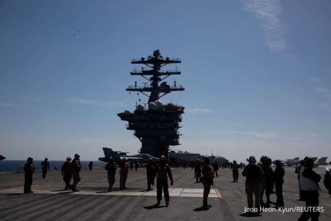 AS, Jepang, dan Korsel Menggelar Latihan Militer untuk Hadapi Kapal Selat Korut