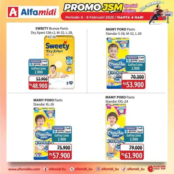Promo JSM Alfamidi Hanya 4 Hari Periode 6-9 Februari 2025