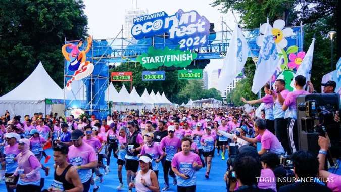 Tugu Insurance Berikan Proteksi Bagi Pelari Pertamina Eco RunFest 2024