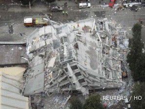 Gempa hebat kembali runtuhkan Selandia Baru