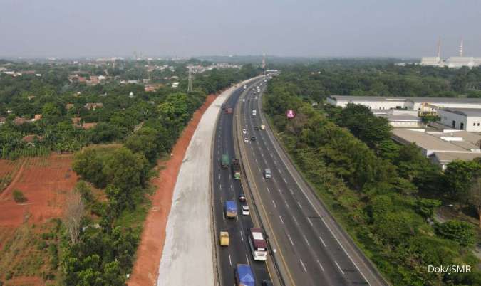 Jasa Marga Lanjutkan Konstruksi Pelebaran Jalan Tol Jakarta-Cikampek di Kedua Arah