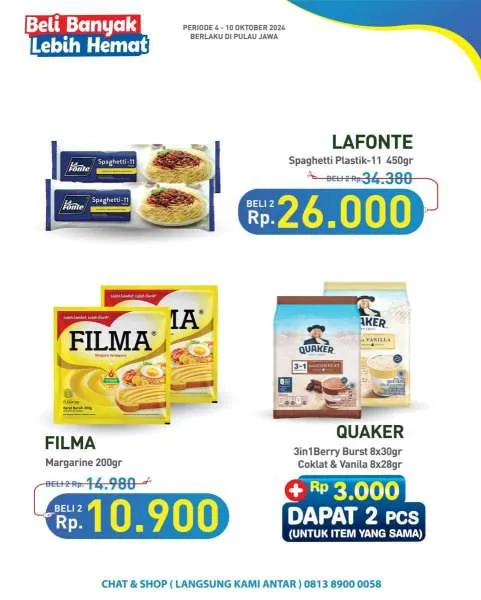 Promo Hypermart Beli Banyak Lebih Hemat Periode 4-10 Oktober 2024