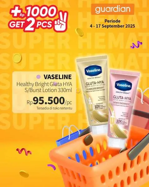 Promo Guardian Super Hemat Periode 4-17 September 2025
