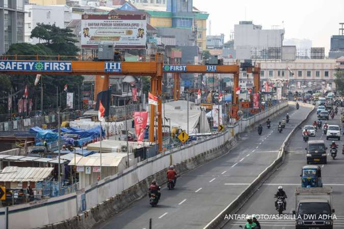 Rekayasa Lalu Lintas Selama Pembangunan Stasiun MRT Monas dan Thamrin