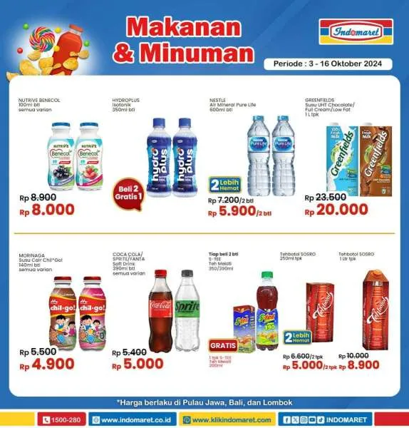 Promo Indomaret Super Hemat Periode 3-16 Oktober 2024