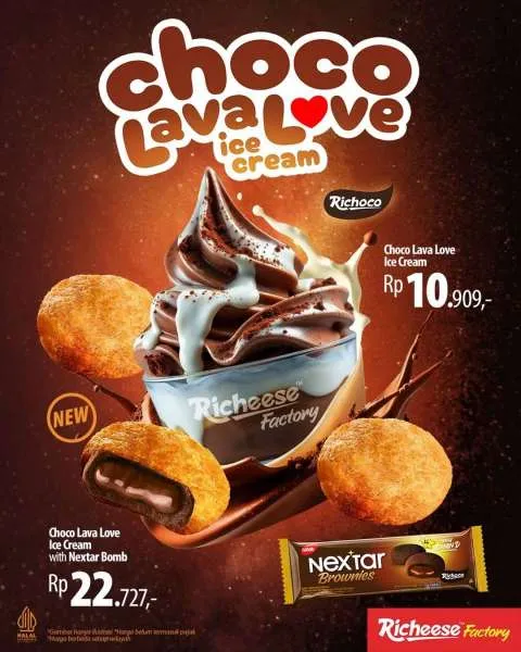 Promo Richeese Factory Choco Lava