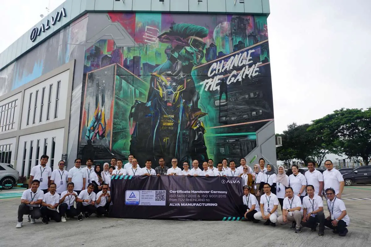 ALVA Jadi Manufaktur E2V Terdepan yang Berhasil Mendapatkan ISO 9001 dan ISO 14001