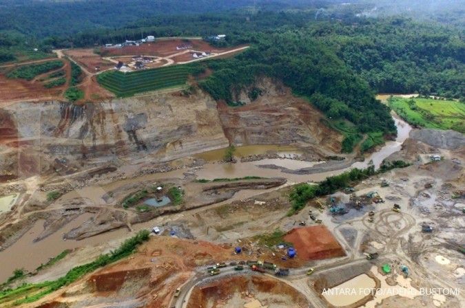 Bendungan Leuwikeris akan mengairi 11.216 hektar di Tasikmalaya, Banjar dan Ciamis