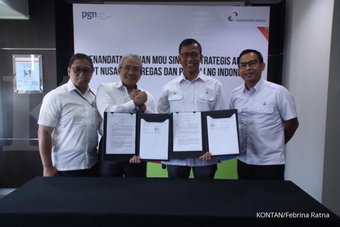 Nusantara Regas dan PGN LNG kerja sama kembangkan bisnis regasifikasi LNG