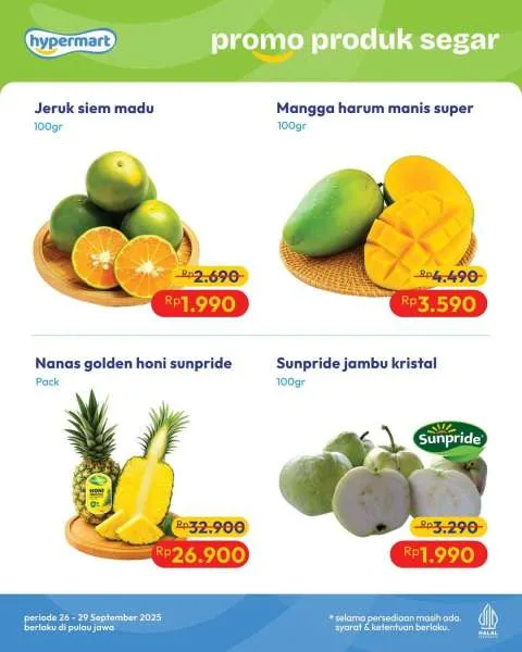 Promo JSM Hypermart Hyper Diskon Weekend Periode 26-29 September 2025
