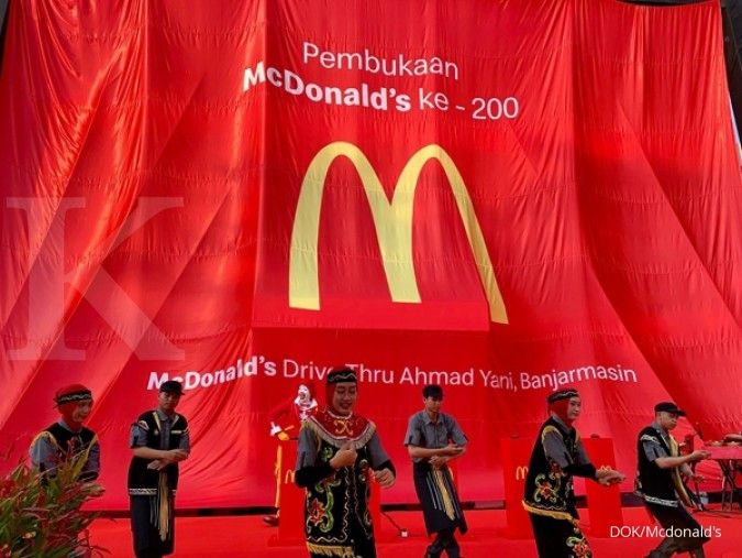 Di Banjarmasin McDonald's Indonesia buka gerai ke 200