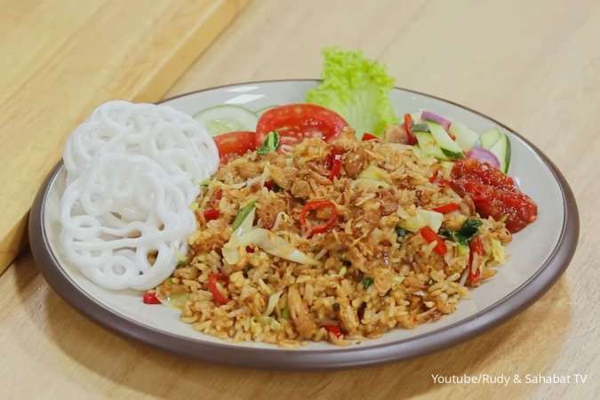 Resep Nasi Goreng Jawa Komplit Dicampur Bumbu Terasi Ala Chef Rudy Choirudin