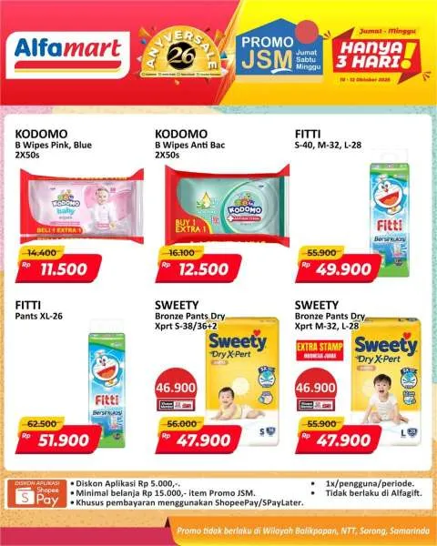 Promo JSM Alfamart Periode 10-12 Oktober 2025