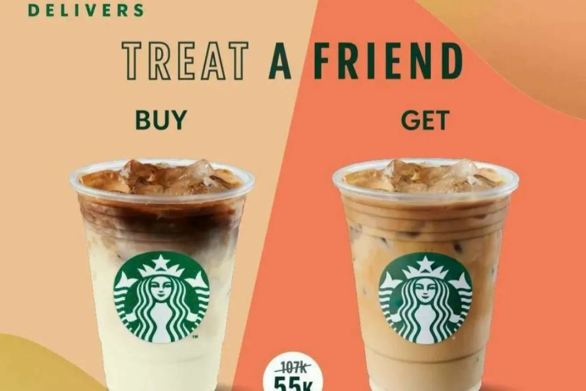 Promo Starbucks 3 Februari 2022, Tiap Kamis Ada Promo Buy 1 Get 1 dan Tumbler Day