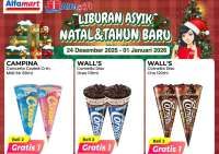 Promo Alfamart Natal 2025 & Tahun Baru 2026, Diskon Es Krim Hingga Snack