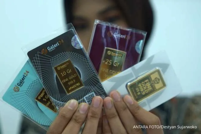 Harga Emas Pegadaian Hari Ini 16 Juli 2025, Emas Galeri 24 Turun dan UBS Naik