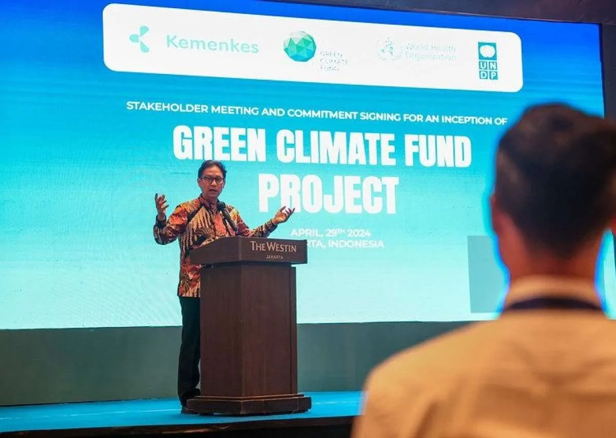 Kemenkes, UNDP dan WHO Luncurkan Green Climate Fund