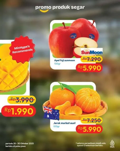 Promo Hypermart Hyper Diskon Weekday Periode 28-30 Oktober 2025