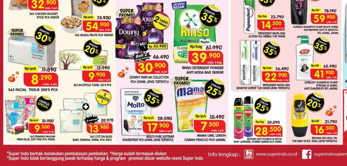 Promo Superindo Weekday 4 Oktober 2023, Belanja Hemat Produk Kebutuhan Harian
