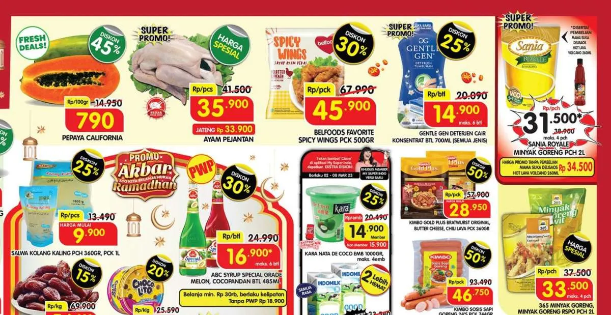 Katalog Promo Superindo hingga 9 Maret 2023, Promo Sebelum Akhir Pekan 