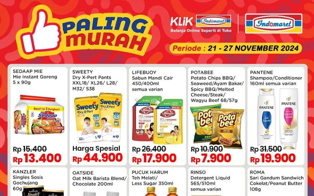 Promo Indomaret 21-27 November 2024 Hemat dan Paling Murah, Lifebuoy Harga Spesial
