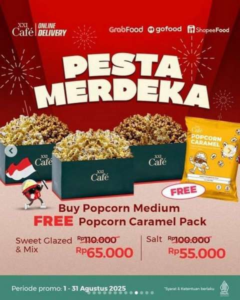 Promo di Bioskop Bulan Agustus 2025