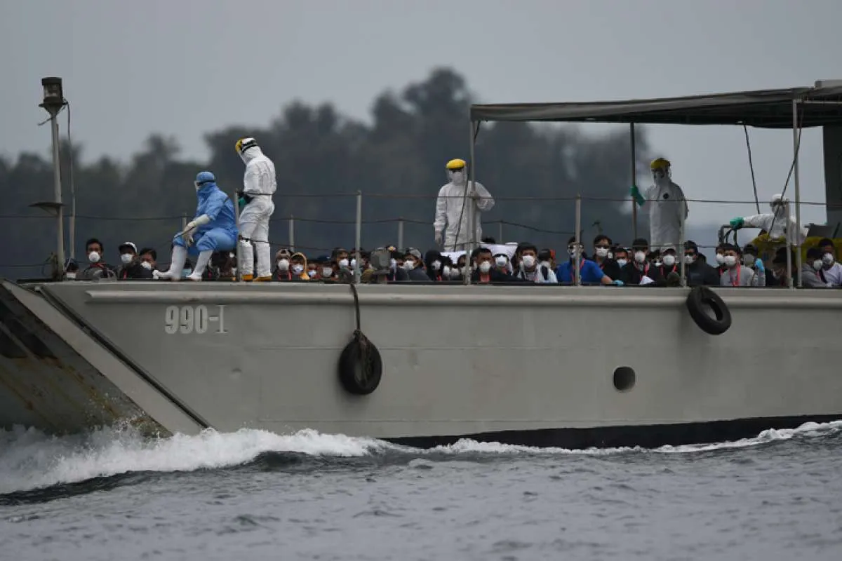 Dinyatakan sembuh dari corona, 2 WNI kru Diamond Princess dipulangkan, Sabtu (7/3)