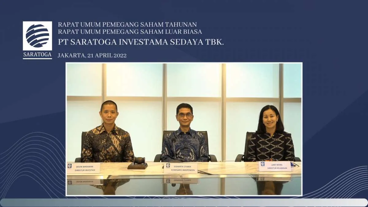Sejumah Analis Pasang Rekomendasi Buy Saham Saratoga Investama (SRTG), Ini Alasannya