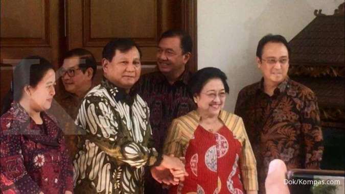 Prabowo tiba ke rumah Megawati