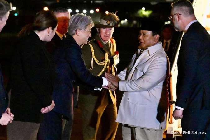 Prabowo Subianto Tiba di Sydney untuk Kunjungan Kenegaraan