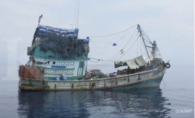 41 kapal illegal ditenggelamkan di Harkitnas