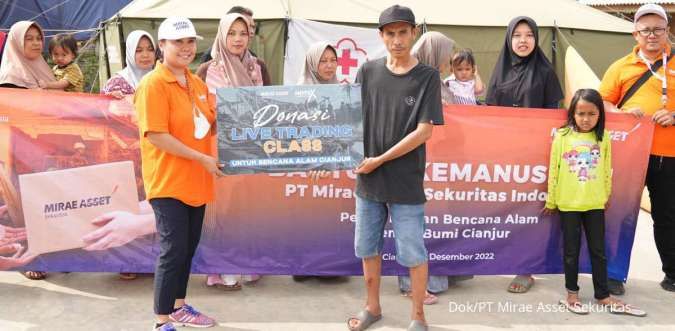 Mirae Asset Salurkan 250 Paket Bantuan untuk Korban Gempa Bumi Cianjur