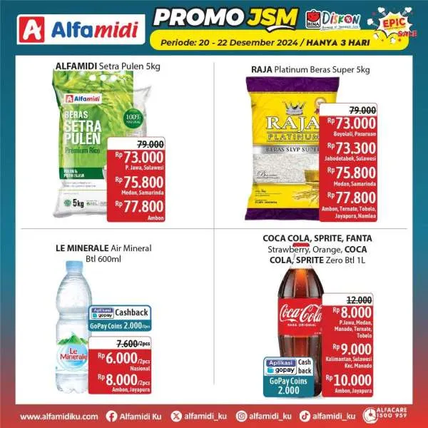 Promo JSM Alfamidi Periode 20-22 Desember 2024