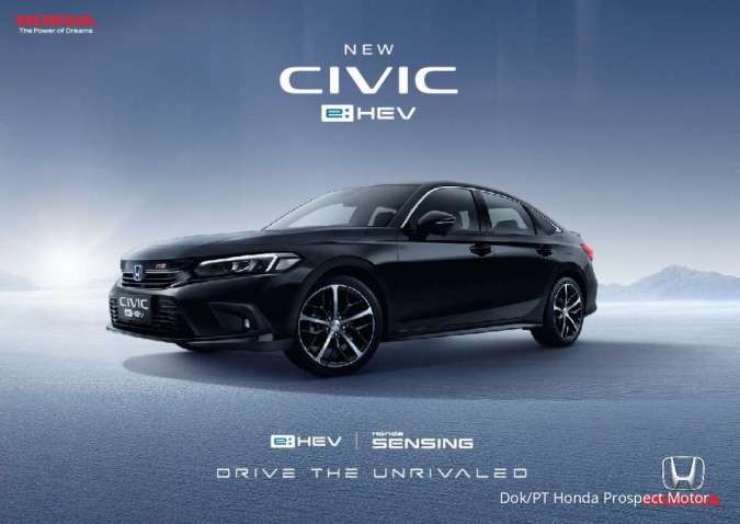 Honda Hadirkan Varian All New Civic E:HEV Pertama Kalinya di Dunia