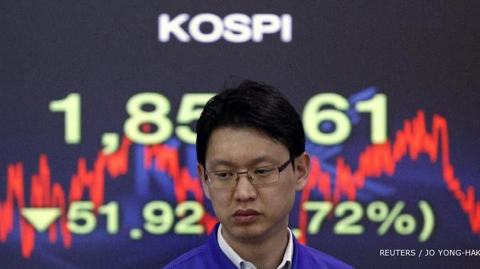 Bursa Asia terjegal koreksi harga komoditas