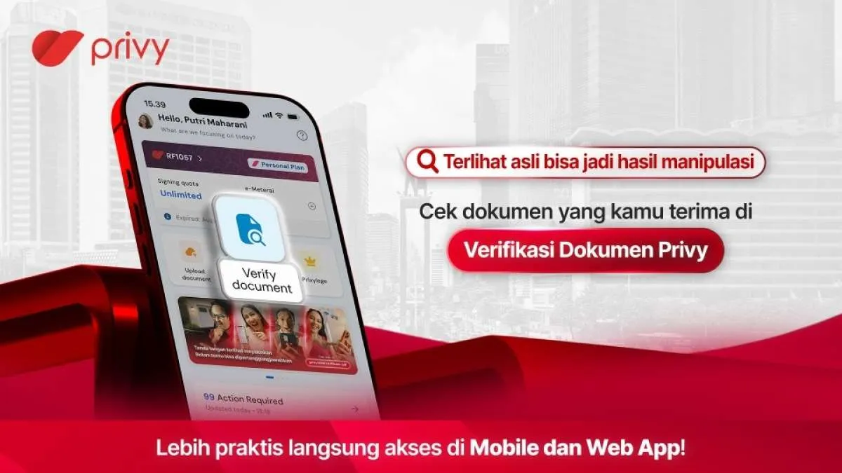 Cara Cek Keaslian Dokumen Digital di Aplikasi Privy