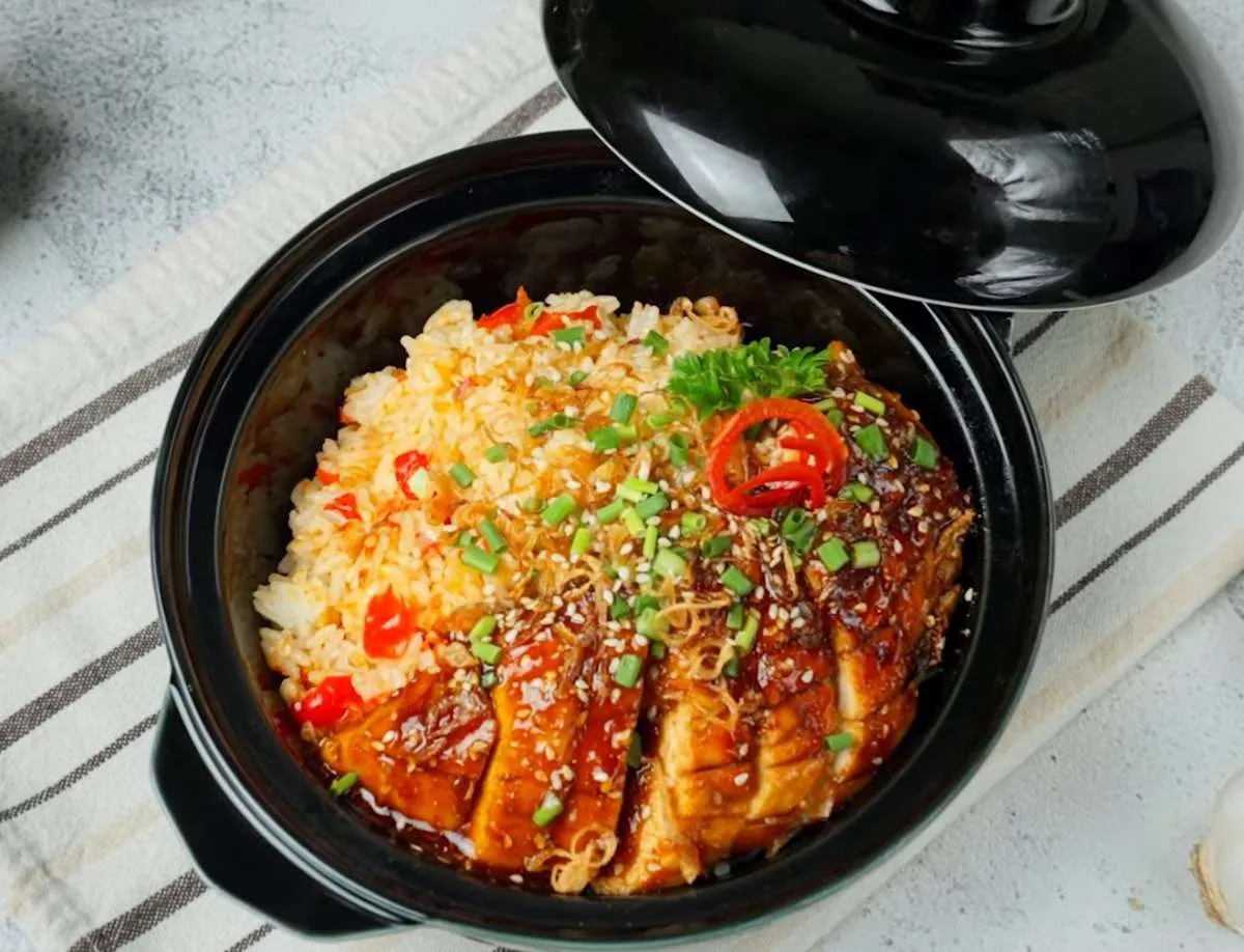 Resep Semangkuk Nasi Pedas Ayam Panggang Ketumbar ala Chef Rudy Choirudin