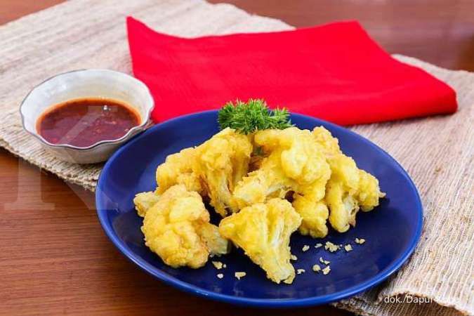 Nyemil Camilan Sehat Kembang Kol Kriuk dengan Sambal Pedas Madu Yuk, Intip Resepnya!