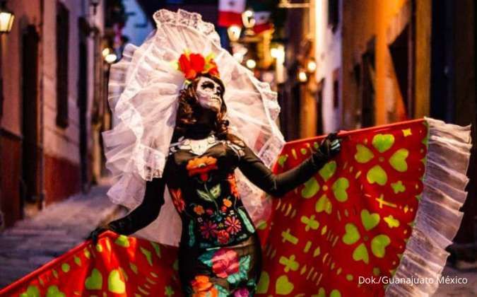 5 Perayaan Halloween Terbesar di Dunia, Ada Meksiko dengan Dia de Muertos