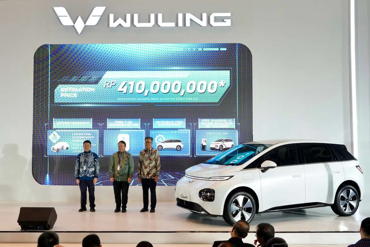 Harga Dibanderol Rp 410 Juta, Mobil Listrik Wuling Cloud EV Sudah Bisa Dipesan