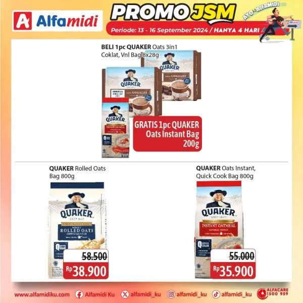 Promo JSM Alfamidi Periode 13-16 September 2024