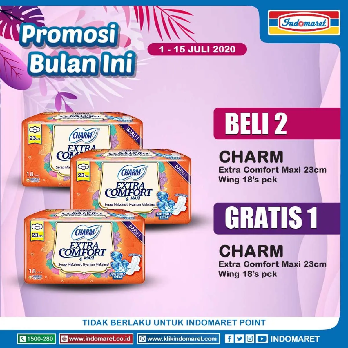Promo Indomaret Bulan Ini 1-15 Juli 2020, baru saja mulai!