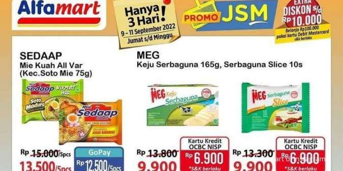 Promo JSM Alfamart Terbaru 9-11 September 2022 untuk Belanja Produk Harian