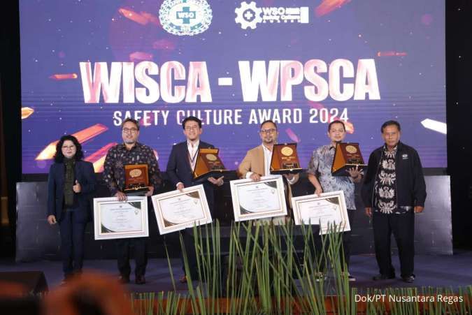 Ukir Prestasi, Nusantara Regas Raih WSO Indonesia-Pakistan Safety Culture Award 2024