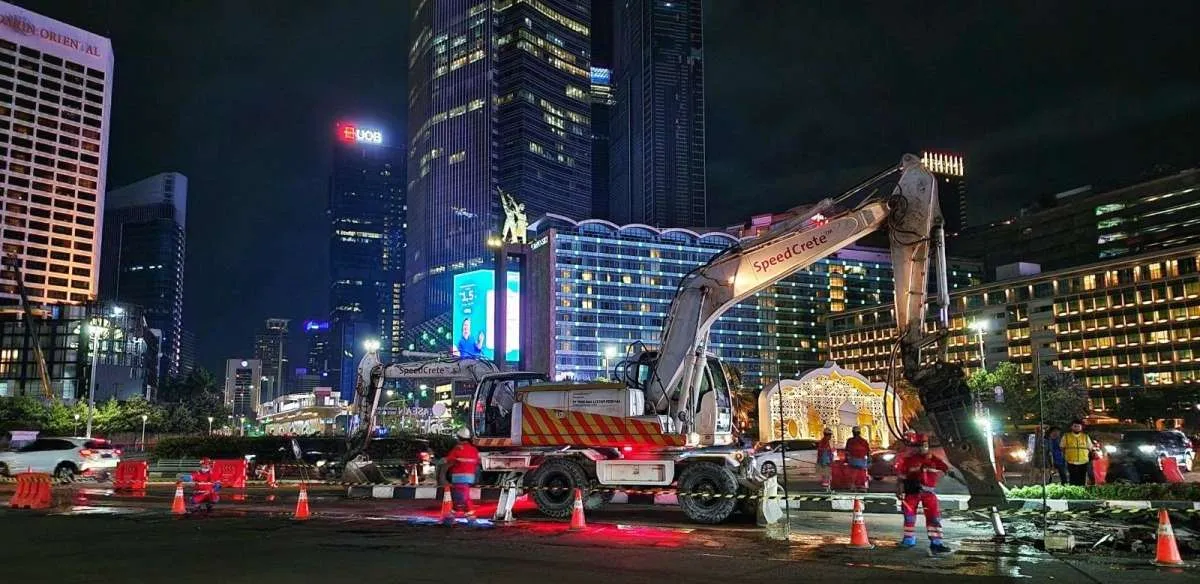 Semen Indonesia (SMGR) Bidik Peluang Bisnis Infrastruktur Lewat Beton Cepat Kering