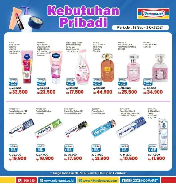 Promo Indomaret Super Hemat Periode 19 September-2 Oktober 2024